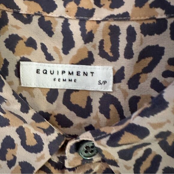 Equipment Lucida Sleeveless Button-Front Shirtdress - Picture 5 of 7